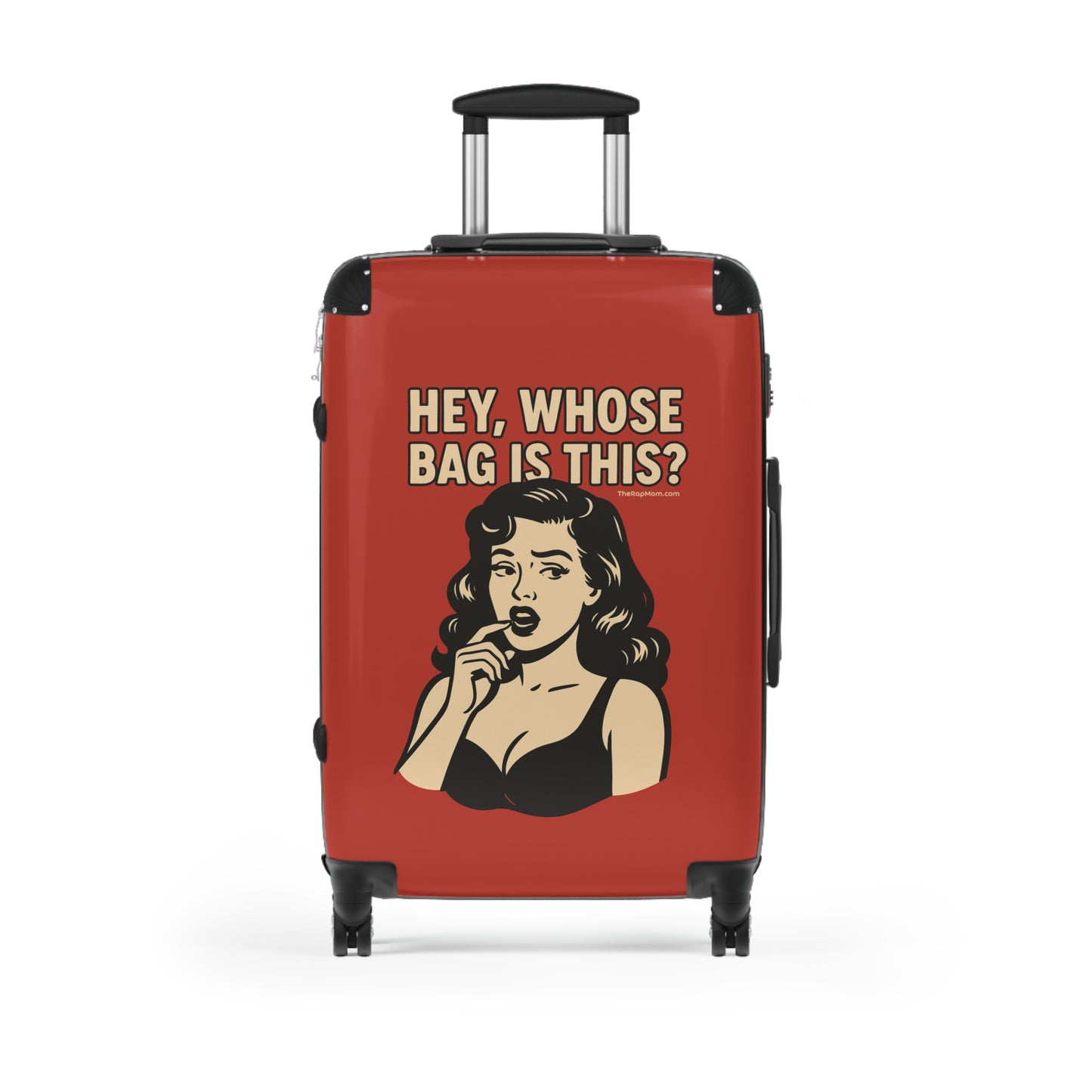 Spinner Luggage Carry-On and Checked Luggage Sizes (Small, Medium, Large) - Hey Whose Bag Is This V1 Design