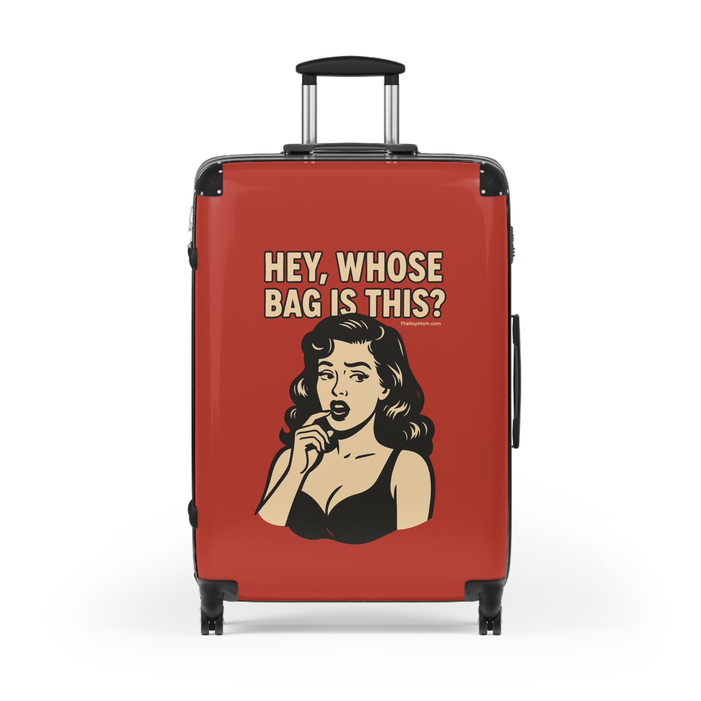 Spinner Luggage Carry-On and Checked Luggage Sizes (Small, Medium, Large) - Hey Whose Bag Is This V1 Design
