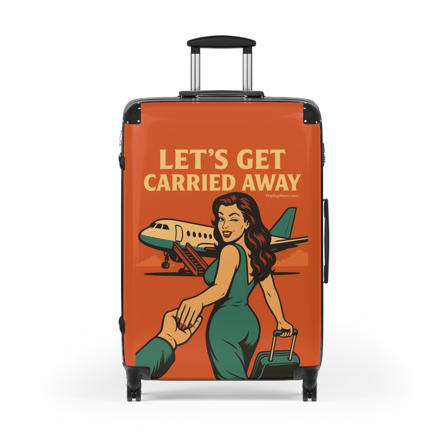 Spinner Luggage Carry-On and Checked Luggage Sizes (Small, Medium, Large) - Let's Get Carried Away Design