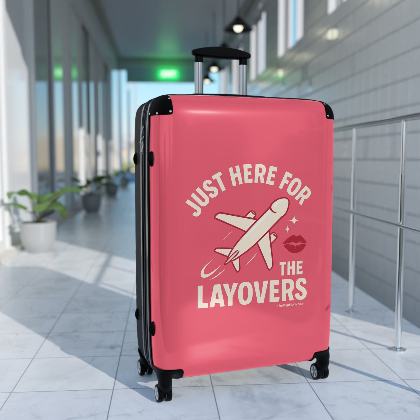 Just Here For The Layovers — Spinner Luggage Carry-On and Checked Luggage Sizes (Small, Medium, Large)