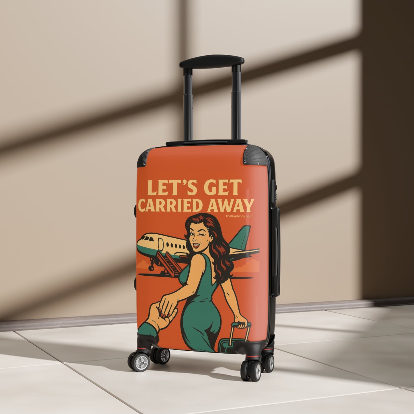 Spinner Luggage Carry-On and Checked Luggage Sizes (Small, Medium, Large) - Let's Get Carried Away Design