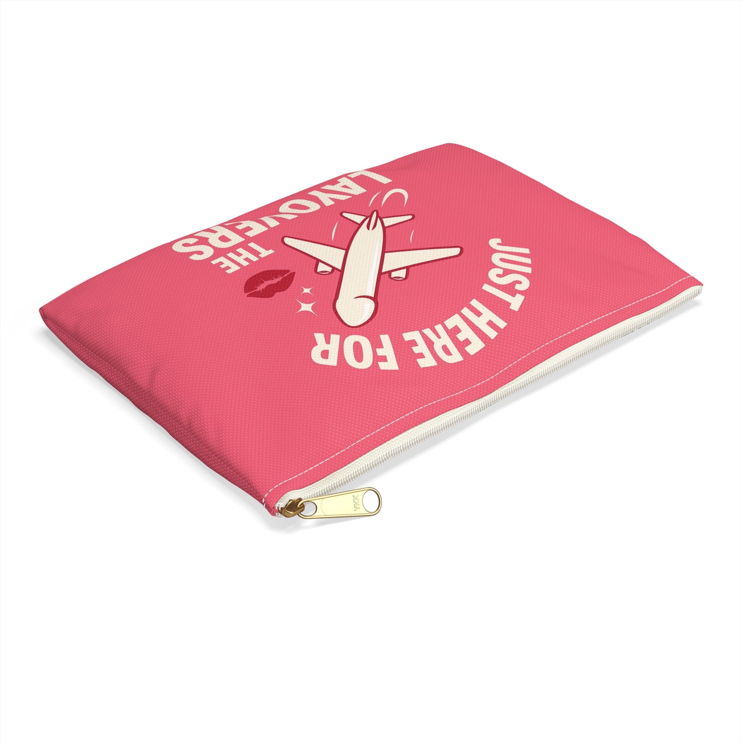 Just Here for the Layovers — Travel Accessory Pouch (Small)