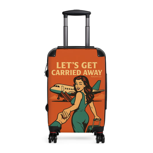 Spinner Luggage Carry-On and Checked Luggage Sizes (Small, Medium, Large) - Let's Get Carried Away Design