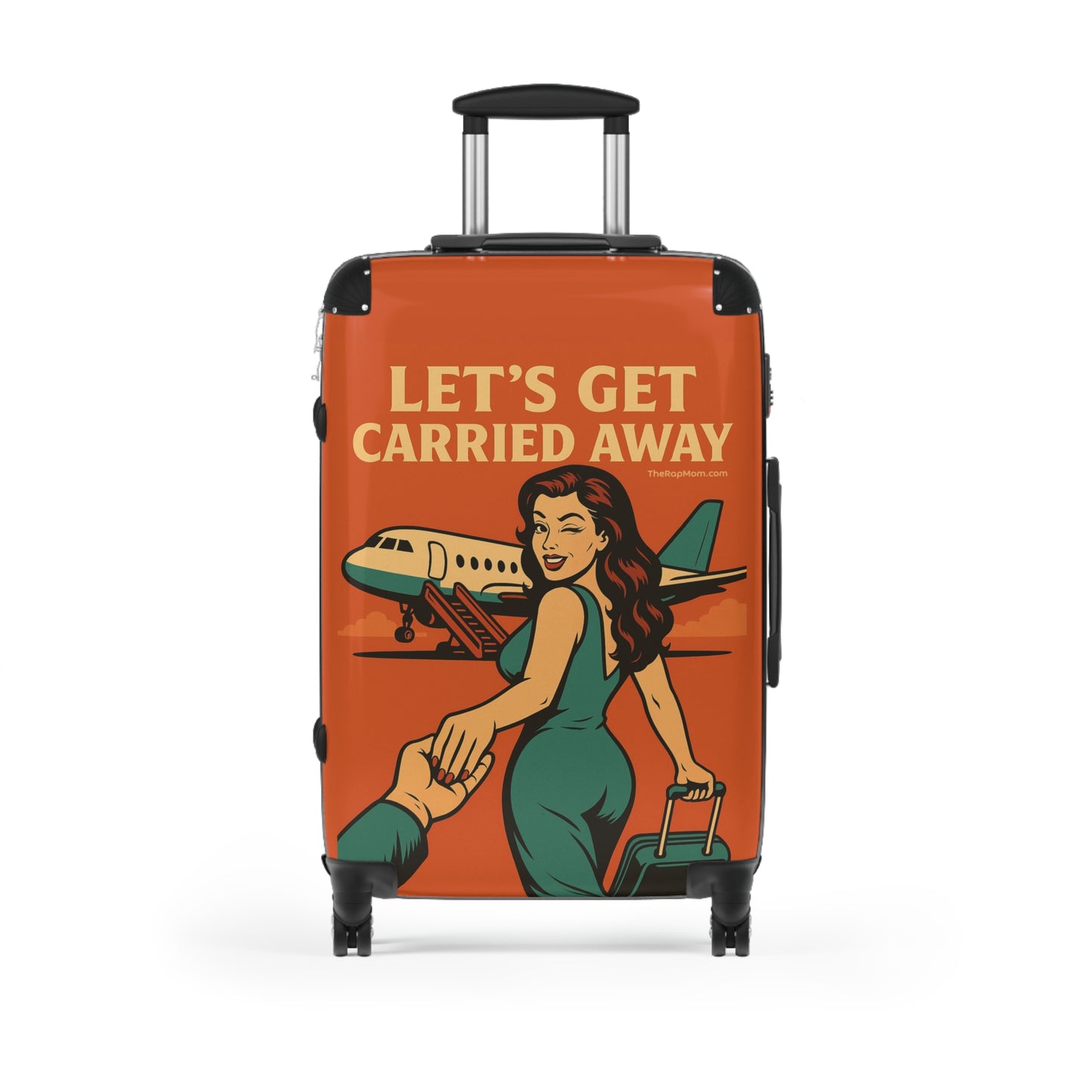 Spinner Luggage Carry-On and Checked Luggage Sizes (Small, Medium, Large) - Let's Get Carried Away Design
